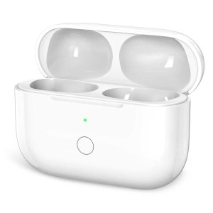 充電ケース Airpods Pro用充電ケース Airpods Pro用充電器 エアーポッズプロ用充電ケース ワイヤレス充電可 Bluetoothペ