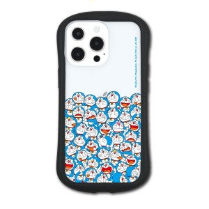 iPhpne13Pro対応スマホケース ドラえもん Doraemon ハイブリッドガラスケース ぎっしり 送料無料