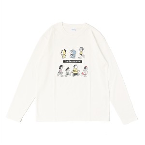 ドラえもん 長袖 Tシャツ ロンティー ティーシャツ ImDoraemon 仲間たち メンズ レディース 男女兼用 大人用 キャラクター グッズ