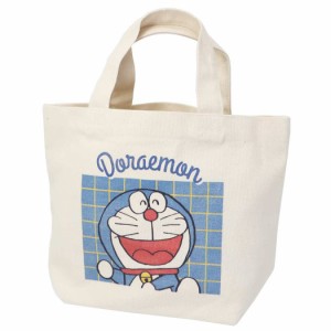 ドラえもんグッズ ランチトート マチ付きトート コットン 白 サブバッグ Doraemon ドラえもんポップ