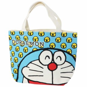 ドラえもんグッズ マチ付バッグ 鈴 弁当 水筒 サブバッグ 内ポケット付き トートバッグ Doraemon 送料無料