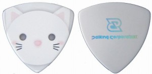 【ピック】Daiking Corporation Animal Pick PANDA かわいいキャットピック トライアングル 硬質塩ビ製　厚さ1.0mm
