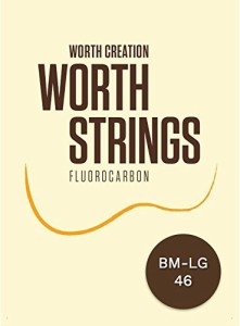 【Worth】ワース弦　BM-LG ブラウン フロロカーボン弦 セット (Low-G ウクレレ用)【送料無料】