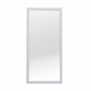 鏡壁掛け ミラー 幅28? 高さ60? 軽量 壁掛けミラー 壁掛け ミラー 鏡 ホワイト 白 高さ60 四角形 ウォールミラー ウォール スリム 完成品