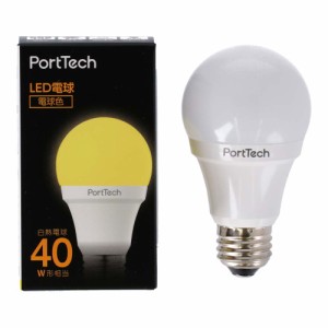 LED電球広配光40W相当 電球色 PA40L26  コーナンオリジナル PortTech