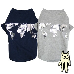 Blue Elephant[ブルーエレファント] アースメタリックTシャツ SS (犬用の洋服・犬服・Tシャツ・トレーナー) 2090220103 #b09-022