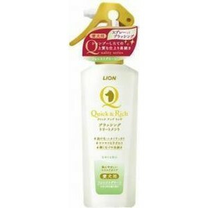 ライオン Quick＆Rich ブラッシングトリートメント愛犬用フォレストグリーン200ml #w-100598