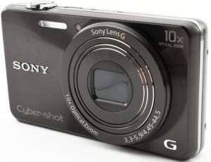 ソニー コンデジ SONY サイバーショット Cyber-shot DSC-WX220 ブラック 中古 Wi-Fi搭載 新品SDカード付き 届いてすぐに使える