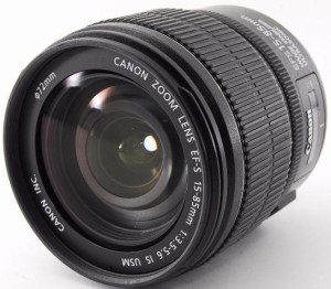 交換レンズ 中古 保証 Canon キヤノン EF-S 15-85mm F3.5-5.6 IS USM