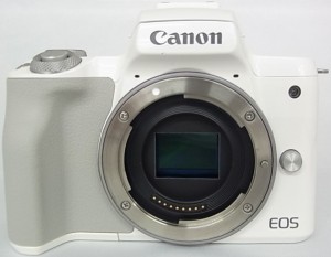 キヤノン ミラーレス CANON EOS Kiss M ボディ ホワイト 中古 Wi-Fi ＆ Bluetooth搭載 おまけ付き