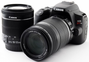 キヤノン デジタル一眼 CANON EOS Kiss X10 ダブルズーム 中古 Wi-Fi ＆Bluetooth搭載 新品SDカード付き 届いてすぐに使える