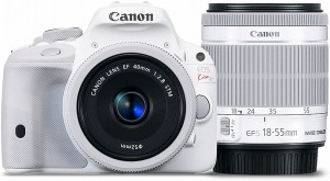 キヤノン デジタル一眼 CANON EOS Kiss X7 ホワイト ダブルレンズキット2 中古 新品SDカード付き 届いてすぐに使える