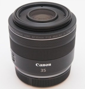 単焦点レンズ 中古 CANON キヤノン RF 35mm F1.8 マクロ IS STM