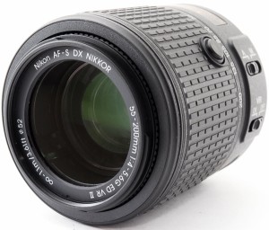 ニコン 望遠レンズ 中古 保証 Nikon AF-S DX NIKKOR 55-200mm f/4-5.6G ED VR II レンズフード付き