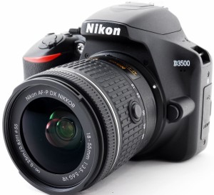 ニコン デジタル一眼 Nikon D3500 レンズキット 中古 新品SDカード付き 届いてすぐに使える Bluetooth 搭載 美品