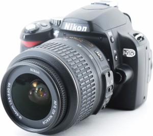ニコン デジタル一眼 Nikon D60 レンズキット 中古 スマホに送れる Wi-Fi機能SDカード付き 届いてすぐに使える