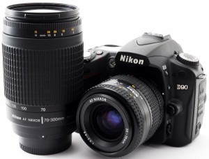 ニコン デジタル一眼 Nikon D90 ダブルズームセット 中古 新品SDカード付き 届いてすぐに使える