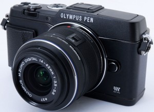 オリンパス ミラーレス OLYMPUS PEN E-P5 レンズキット ブラック 中古 Wi-Fi搭載 新品SDカード付き 届いてすぐに使える