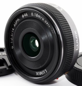 単焦点レンズ 中古 Panasonic パナソニック LUMIX G 14mm/F2.5 ASPH. H-H014