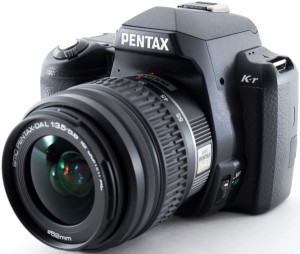 ペンタックス デジタル一眼 PENTAX K-r レンズキット ブラック スマホに送れるk-r 中古