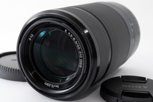 SONY ソニー おすすめ 望遠レンズ E 55-210mm F4.5-6.3 OSS SEL55210 ブラック 中古 未使用に近い