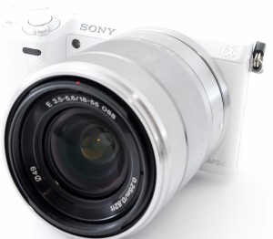 ミラーレス 中古 Wi-Fi搭載 SONY ソニー NEX-5T ホワイト レンズキット