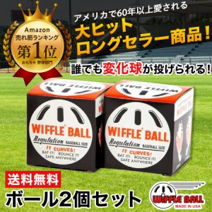 ウィッフルボール 2個セット WIFFLE Ball 箱入 日本正規品