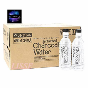 アクティブ チャコールウォーター 490ml ×24本正規品  炭 健康補助食品 ダイエット むくみ 吸収 SUMI  正規代理店