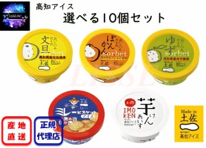 高知アイス 土佐 選べる10個セット お取り寄せ お土産 ギフト プレゼント 特産品 名物商品 お中元  産地直送 正規代理店