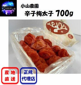 辛子梅太子 700g 辛子×梅干！ お酒の肴に 辛い梅 贈答用 南高梅 お歳暮 敬老の日 御中元 やみつき 令和 唐辛子 小山農園 産地直送 正規