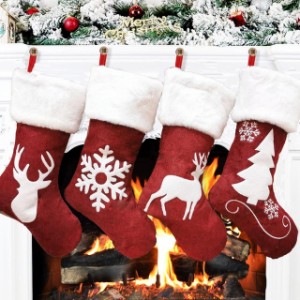 クリスマス飾り クリスマスツリー飾り 靴下 クリスマスの鹿 雪だるま サンタクロース クリスマス クリスマス ソックス クリスマスツリー 