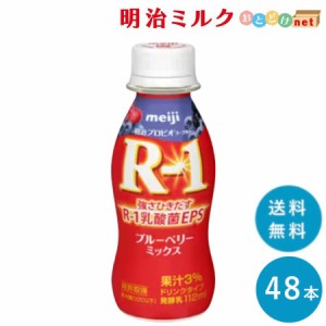 R-1 ≪ブルーベリー≫ヨーグルトドリンクタイプ  112ml×48本 送料無料