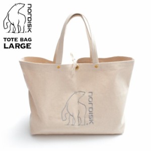 【送料無料】【正規品】ノルディスク Nordisk TOTE BAG LARGE トートバッグ ラージ 2101 キャンバス シロクマ 帆布 トートバッグ ショッ