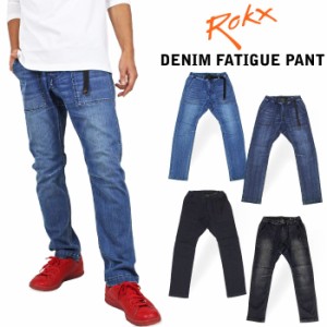 【SALE★10％OFF】【送料無料】ROKX ロックス デニムファティーグパンツ DENIM FATIGUE PANT クライミングパンツ ジーンズ デニムパンツ 