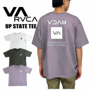 【2024春夏新作】【SALE★10%OFF】【ゆうパケット1点まで送料無料】RVCA ルーカ UP STATE 半袖Tシャツ ストリート ゆったり リラックス 