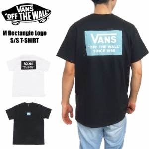 【SALE★30%OFF】【1点までゆうパケット可能】VANS バンズ 半袖Tシャツ M Rectangle Logo　ストリート ヴァンズ スケーター スケート ス