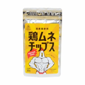 国産鶏使用 鶏ムネチップス 1袋30g×30袋 食塩 添加物不使用 まつや