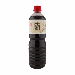 高級かつお節醤油 蘭 1L×1本 おしょうゆ 出汁醤油