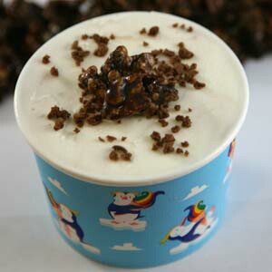 カップアイス アイスクリーム ジェラート ミルクチョコクランチ  たまらないチョコクランチの香ばしさ　クランチのカリカリとした食感　