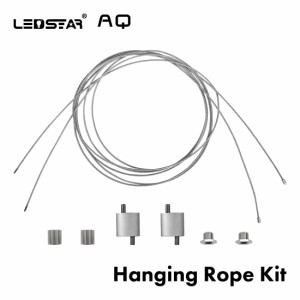 LEDSTARHanging Rope Kit Z専用ワイヤーキット LEDライト 吊り型キット 吊り型ワイヤーキット ワイヤーキット PSE認証 技適認証済 メーカ