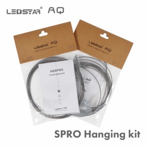 LEDSTARHanging Rope Kit SPRO専用ワイヤーキット LEDライト 吊り型キット 吊り型ワイヤーキット ワイヤーキット PSE認証 技適認証済 メ