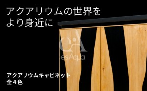 esAqua 水槽 キャビネット 幅60cm × 30cm以下用 アクアリウム シェルフ 台 組立済み 完成品 水槽台 アクアリウム水槽用キャビネット 4色