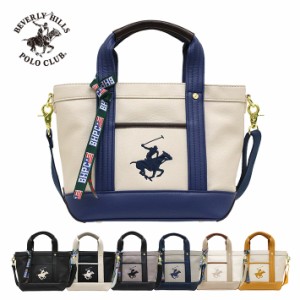 BEVERLY HILLS POLO CLUB ビバリーヒルズポロクラブ TOTE BAG ロゴ トートバッグ ショルダーバッグ BH2006N 肩掛け 斜め掛け バック ブラ