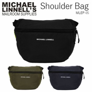 MICHAEL LINNELL マイケルリンネル MLEP-05 Shoulder Bag ショルダーバッグ ボディバッグ ボディーバッグ メンズ レディース ブラック 黒
