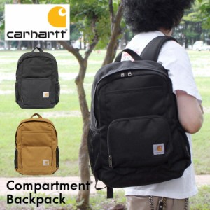 Carhartt カーハート Compartment Backpack バックパック 23L リュックサック バッグ メンズ レディース ブラック 黒 ブラウン B0000275