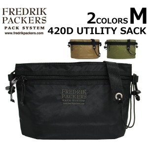 FREDRIK PACKERS フレドリックパッカーズ 420D UTILITY SACK M ユーティリティ サック ショルダーバッグ サコッシュ メンズ A6 プレゼン