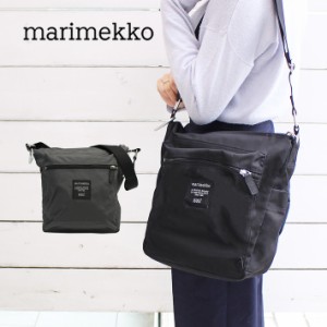 marimekko マリメッコ Pal パル ショルダーバッグ 斜めがけ Roadie ローディ レディース 26991 026991 ブラック プレゼント ギフト 通勤 