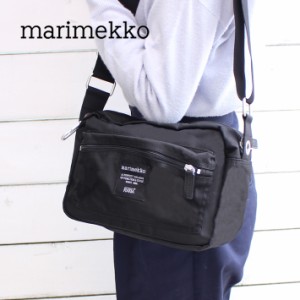 marimekko マリメッコ My Things Shoulder Bag マイ シングス ショルダーバッグ バッグ レディース ブラック 47241 047241 プレゼント ギ