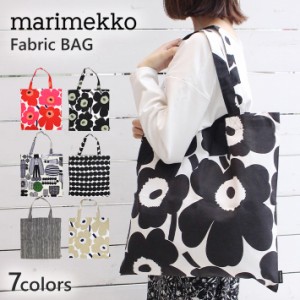 marimekko マリメッコ Fabric Bag ファブリックバッグ トートバッグ バッグ ハンドバッグ エコバッグ ウニッコ キャンバス 総柄 67572 68