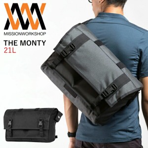 6時間限定セール開催中!2/3 23:59まで MISSION WORKSHOP ミッションワークショップ THE MONTY モンティ メッセンジャーバッグ ショルダ